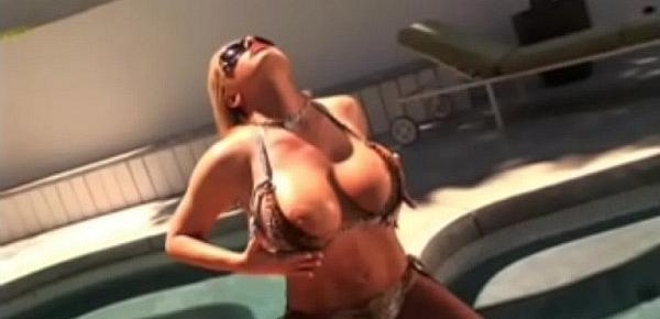 Briana Banks Sexy Hot Bikini